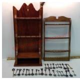Collectible Spoons and Display Racks