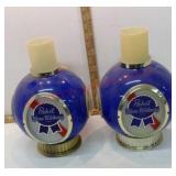 Pabst Blue Ribbon Sconces