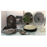 Assorted Trays and Other Kitchen Items