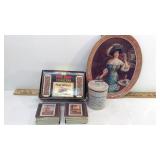 Pepsi Tray, Crock and Pub Sign Coasters