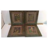 4 Framed Pictures