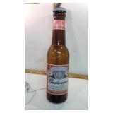 Lighted Budweiser Bottle