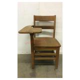 Wooden School Chair