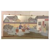 4 Panel Japanese Wall Art