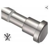 BRIOFOX Tension Curtain Rod 62-105 Inches,
