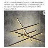 New DImmable Modern LED Chandelier