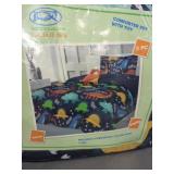 New Boys Dinosaur Comforter Set Twin Size 3pc Set
