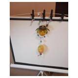 New   Mosaic  Hummingbird Feeder with LED SOLAR