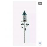 New Wire Mesh Bird Feeder with Garden Stake. 43"