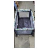 Portable Baby Playpen with Detachable Bassinet