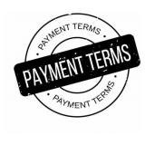 Payment Terms