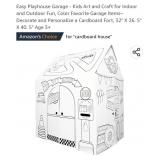 Easy Playhouse Garage - Kids Art and Craft for