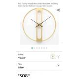 Funtabee - Large minimalist wall clock - 20
