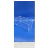 Acrylic Tissue Box Holder *small chip on bottom,