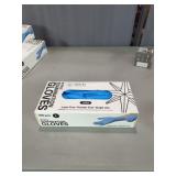 100 Large Blue Nitrile Gloves Latex and powder