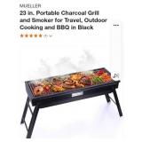 New 23 inch Portable Foldable  Charcoal Grill
