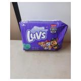 21 Luvs   Size 6.  Paw Patrol  Diapers