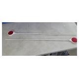 NEW Set of 2 - 40" Reflective Driveway Markers