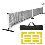 Portable Pickleball net and markers and carrying