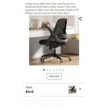 Hbada Home Office Desk Chair with Flip Up Arm,