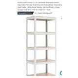 5 tier adjustable storage shelf unit needs 1