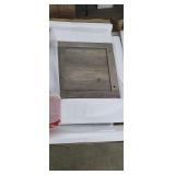 NEW IN BOX Cat Litter Enclosure, Rustic Grey
