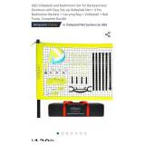 Zdgao Badminton & Volleyball Combo Set -