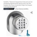 SoHoMiLL ® Electronic Keypad Door Knob and Lock