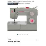 SINGER | Heavy Duty 4452 Sewing Machine , Gray,