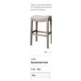Maven Lane Adrien Backless Saddle Kitchen Bar