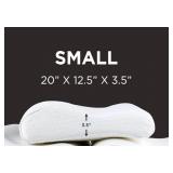 Tempur-Pedic Memory Foam Pillow, 20" x 12.5" x