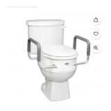 (New) Raised 3.5" Toilet Seat. Supports 250