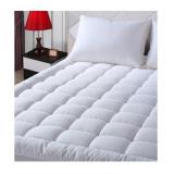 Twin Size Mattress Pad Topper, Pillowtop, Fitted,