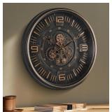 New Awesome 20in Large Real Moving Gears Wall