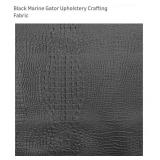 36" x 56" Faux Gator Upholstery Fabric w/ Felt