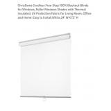 NEW 24" W x 72" H Cordless Blackout Roller Shade,