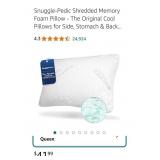 Queen Size Snuggle-Pedic Shredded Memory Foam