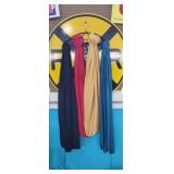 NEW Set of 4 Infinity Scarves w/ Hanger - Black,