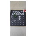 NEW 12" x 12" "Countdown to Christmas" w/