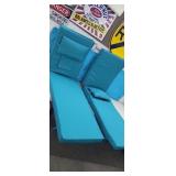NEW Set of 2 Chaise Lounge Cushions w/ Pillows &