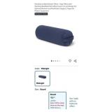 NEW Manduka Yoga Bolster Pillow, Midnight Blue