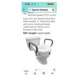 ( New) Raised Toilet Seat ( has box damage) (