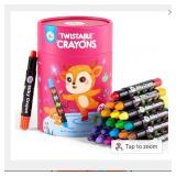NEW 24 Ct Twistable Crayons, Washable, Non-Toxic,