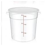 NEW 6 Qt Round Food Storage Container w/ Lid