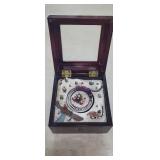 Estate- 4" x 4" x 3.5" Christmas Music Box
