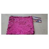 NEW Pink/Silver Sequin Pouch - Swipe to Change