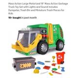 NEW Motorized 19" Maxx Action Garbage Truck Toy