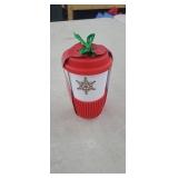 NEW 13 oz Ceramic Travel Mug w/ Lid