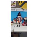 Estate- 6 Pc Various Snowmen Decor