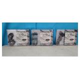 NEW Set of 3 Magnetic Jewelry- Black, Blue &